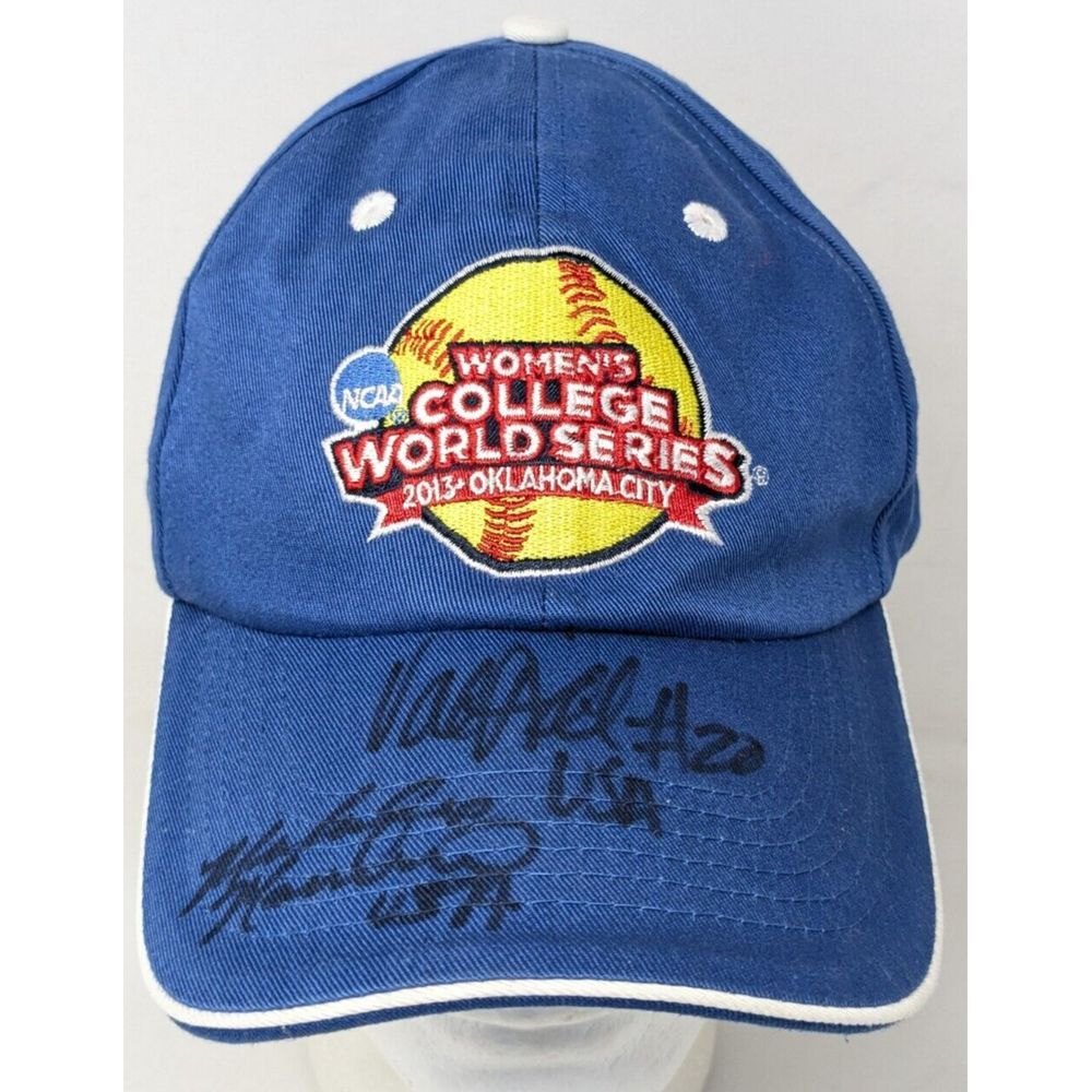 NCAA Women's College World Series 2013 Olkahoma  Softball Baseball Hat‎ Cap VTG